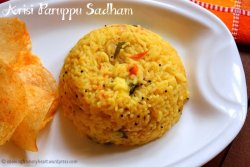 Arisi Paruppu Sadam Recipe