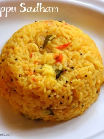 Arisi Paruppu Sadam Recipe