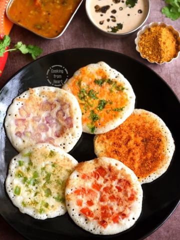 How to make 5 Taste Uthappam