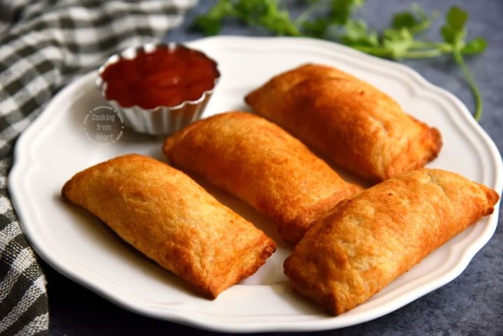 Air Fryer Bread Pizza Pockets Recipe