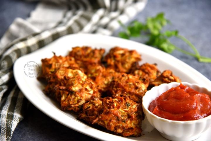 Air Fryer Cabbage Pakoda