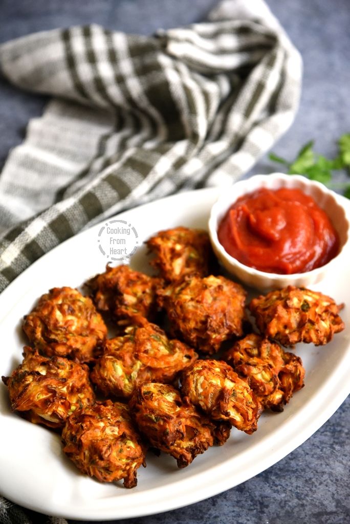 Healthy Air Fryer Cabbage Pakora