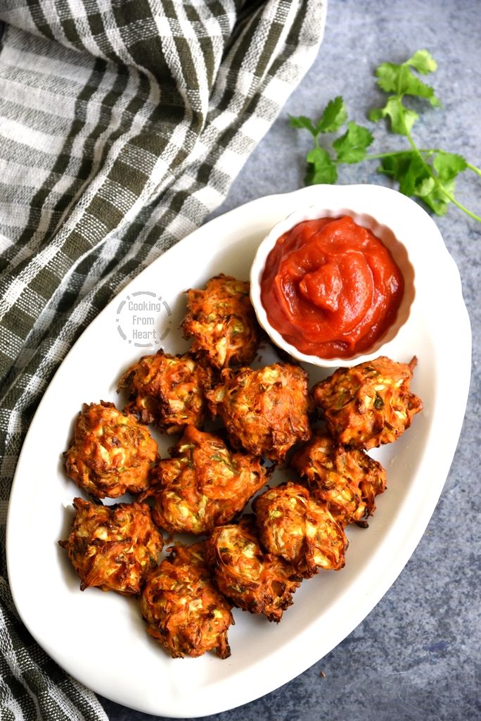 Air Fryer Cabbage Pakoda Recipe