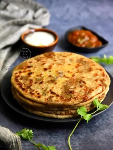 Dhaba Style Aloo Paratha