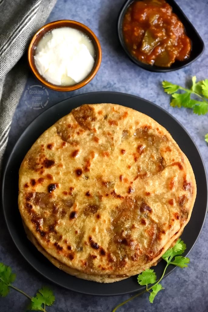 Dhaba Style Aloo Paratha Recipe