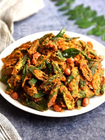 Crispy Okra Fry Recipe