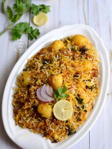 Easy Oven made Dum Biryani recipe