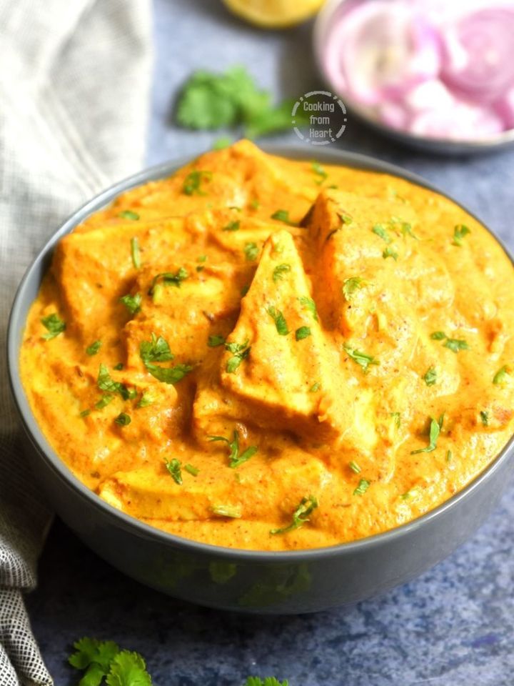 Restaurant Style Badami Paneer Curry