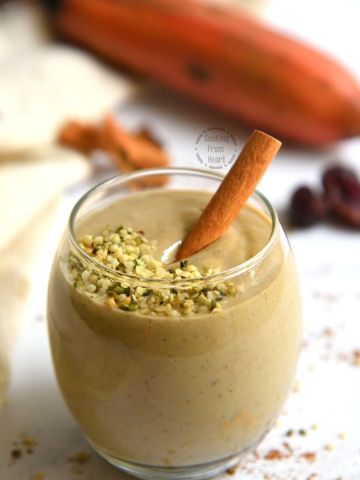 Banana Fig Date Protein Smoothie Recipe