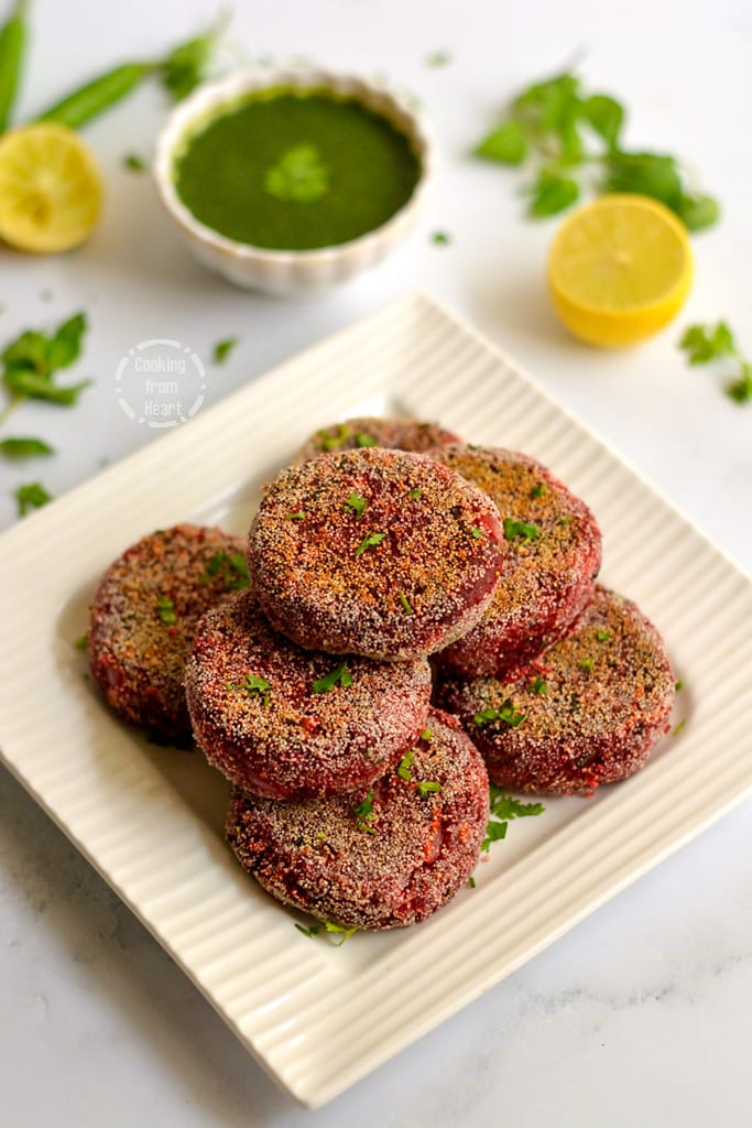 Beetroot Tikki