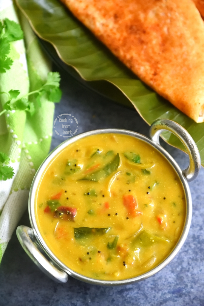 Easy Bombay Chutney recipe for Idli Dosa Chapati Poori