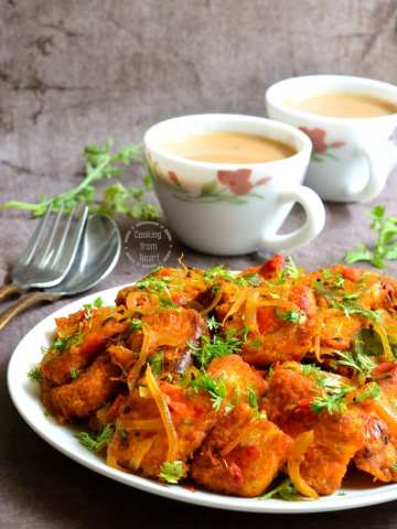 Bread Upma