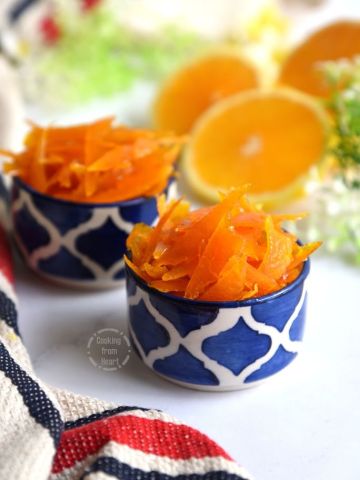 Easy Candied Orange Peel Recipe