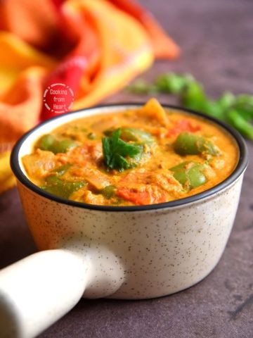 Capsicum Masala Curry