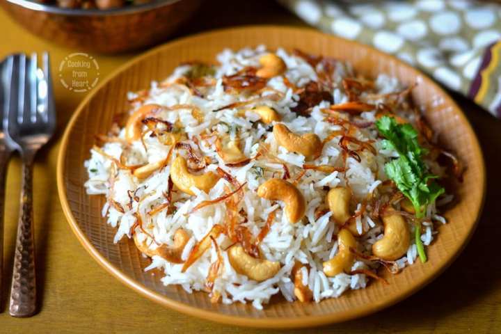 Cashew Pulao