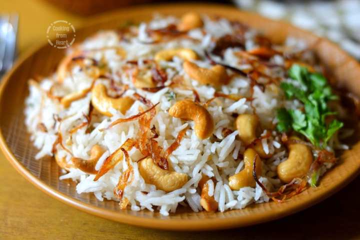 Cashew Pulao