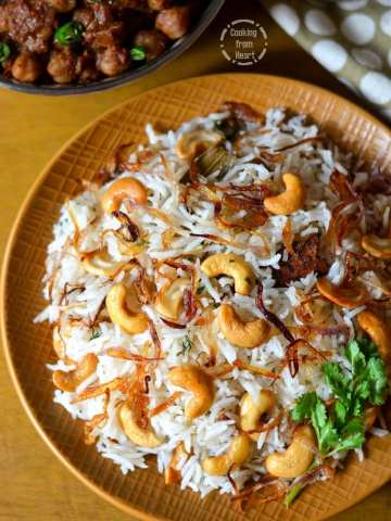 Cashew Pulao