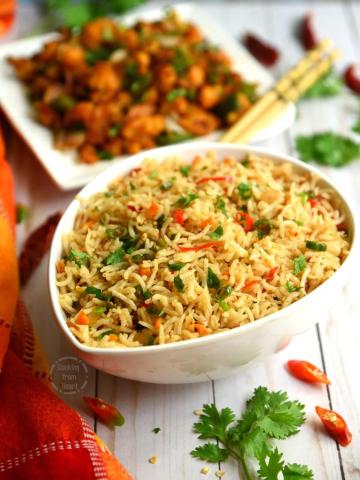 How to make Chilli Garlic Fried Rice