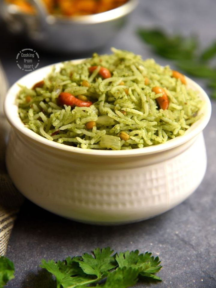 Coriander Rice Recipe