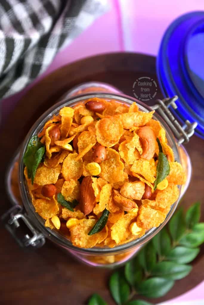 Corn Flakes Chivda Recipe