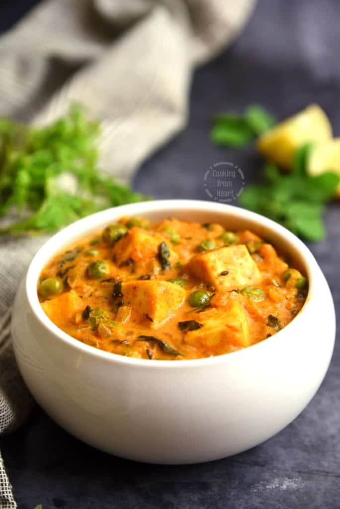 Creamy Paneer Methi Matar Recipe