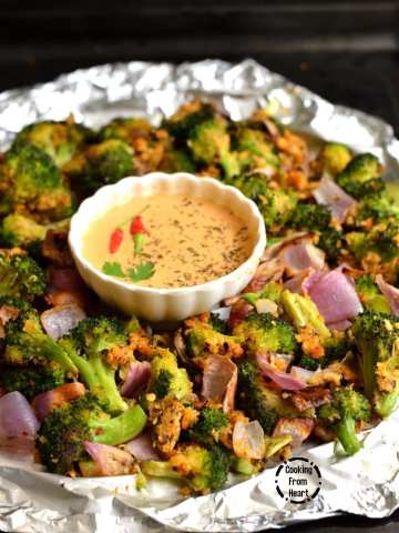 Crispy Garlic Roasted Broccoli