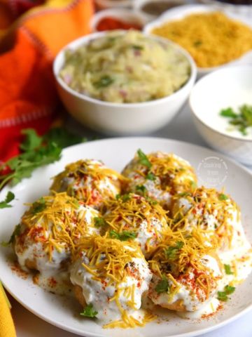 How to make Homemade Dahi Puri