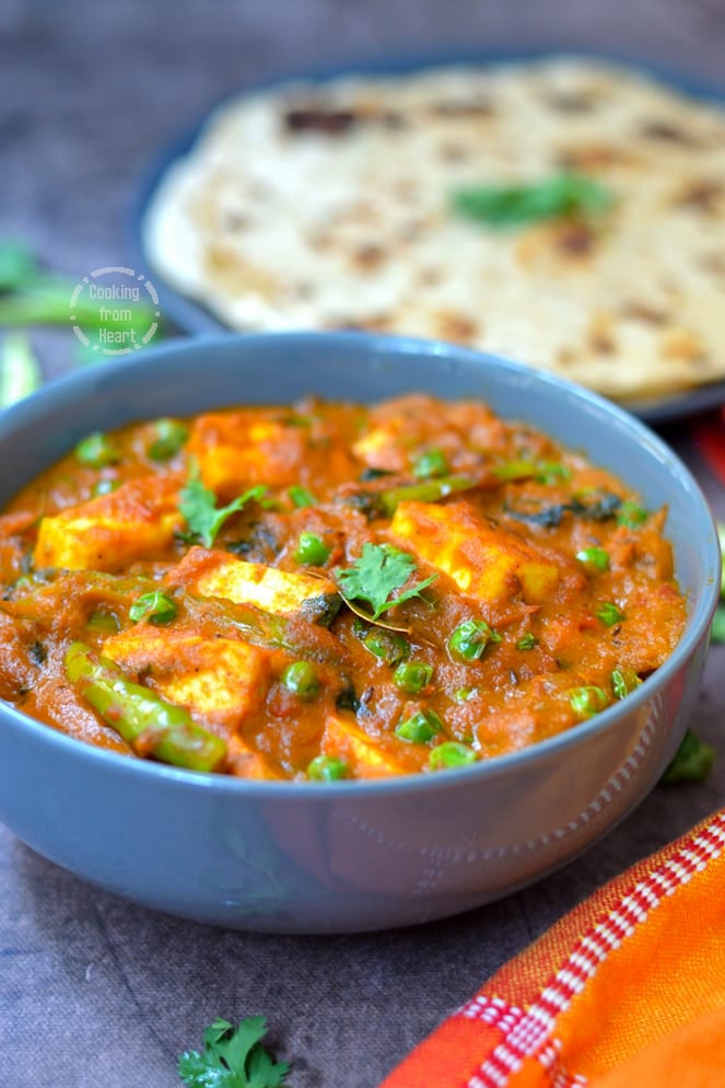 Easy Mutter Paneer