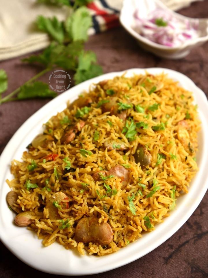 Double Beans Biryani Recipe