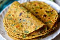 Spring Onion Paratha