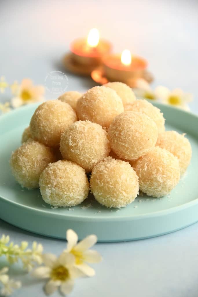 Easy Coconut Ladoo Recipe