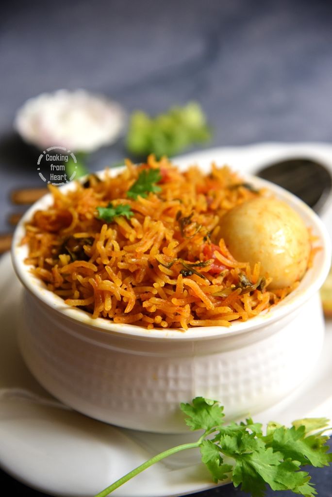 Easy One Pot Egg Biryani Recipe