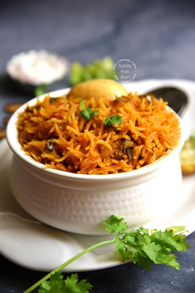 Homemade Egg Biriyani Recipe