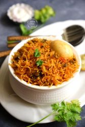 One Pot Egg Biryani Recipe