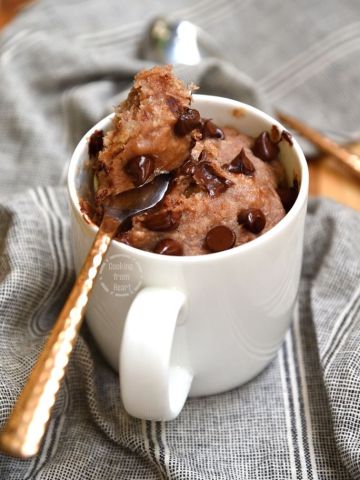 How to make Eggless Banana Mug Cake Recipe