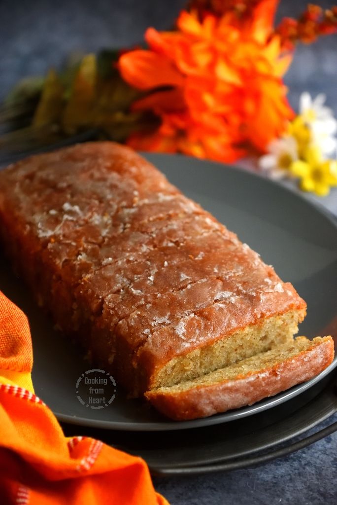 Eggless Lemon Almond Cake Recipe