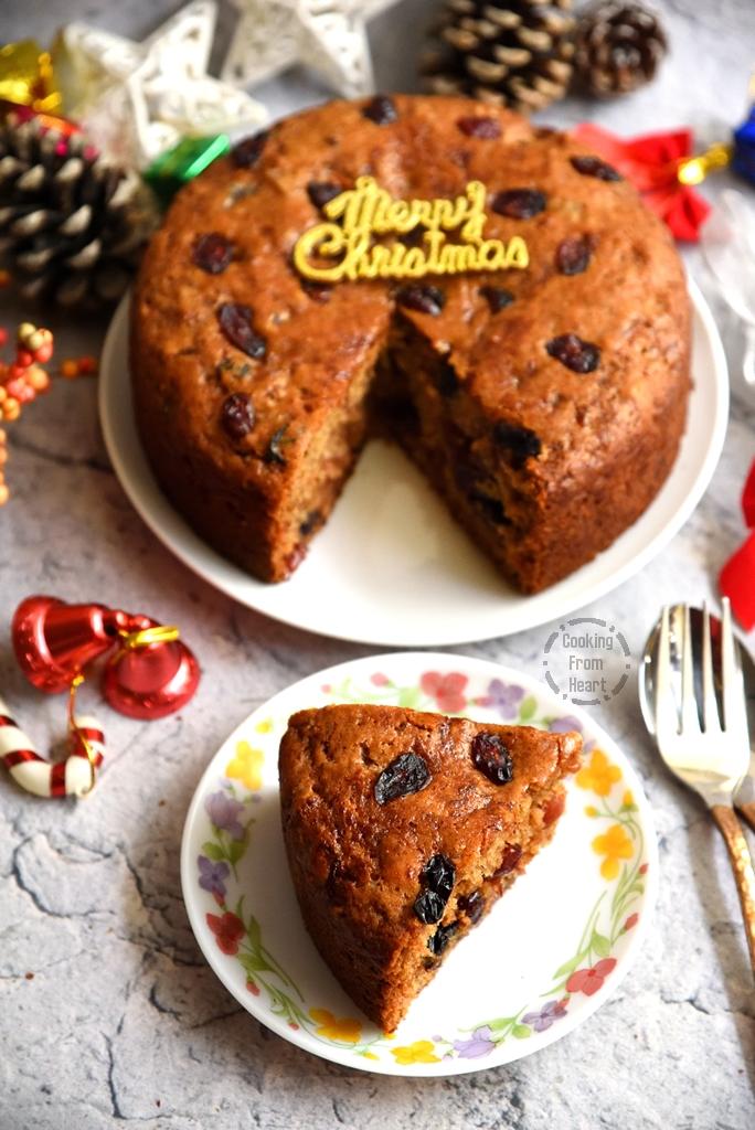 How to make no rum, no eggs plum cake