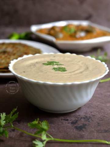 Farali Peanut Curd Chutney