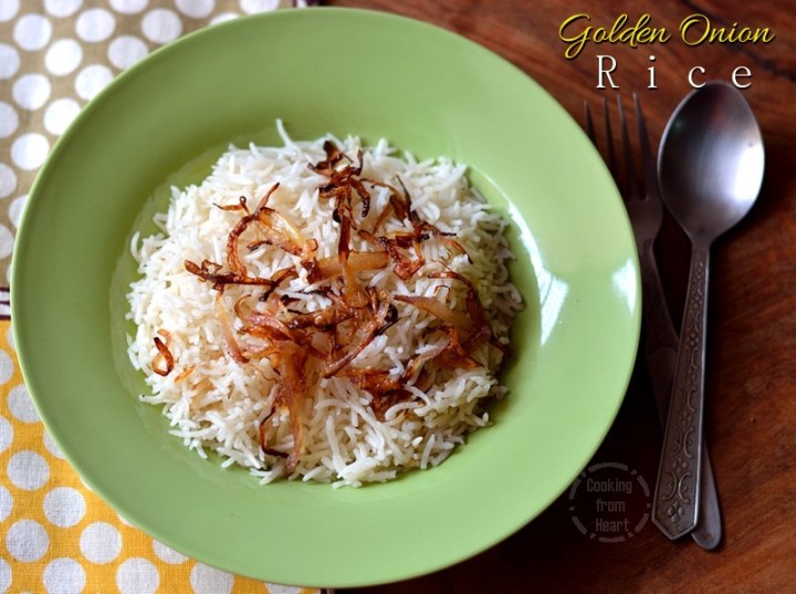 Golden Onion Rice 1-1