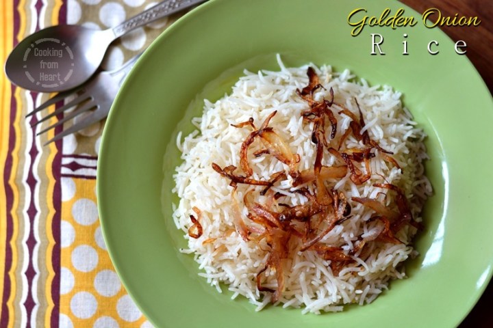 Golden Onion Rice 4-1