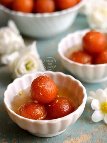 Homemade Gulab Jamun