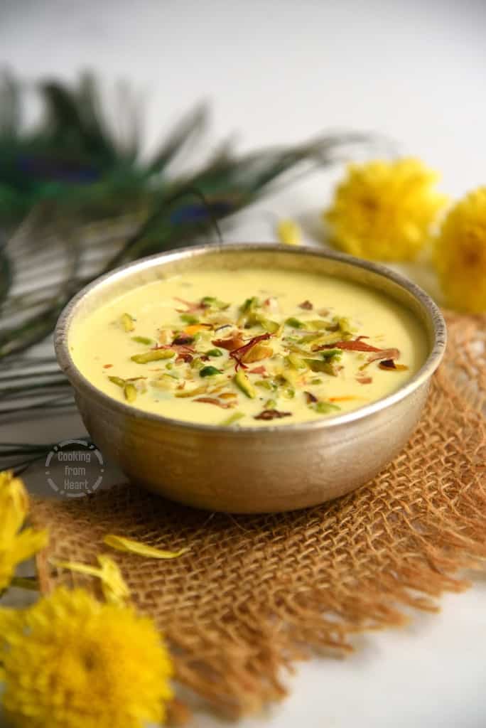 Homemade Basundi Recipe