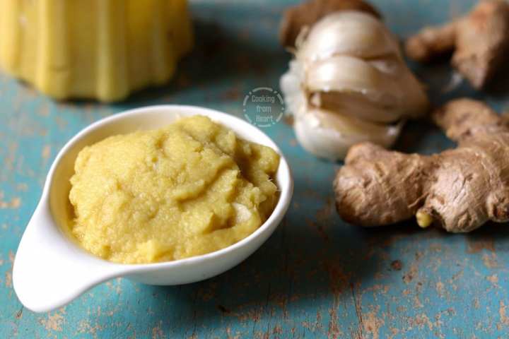 Homemade Ginger Garlic Paste