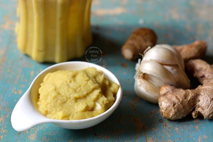 Homemade Ginger Garlic Paste