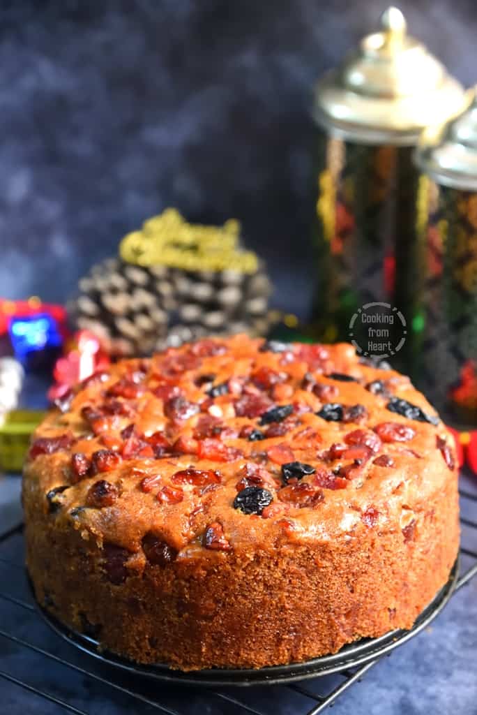 How to make Christmas Fruit Cake with Rum