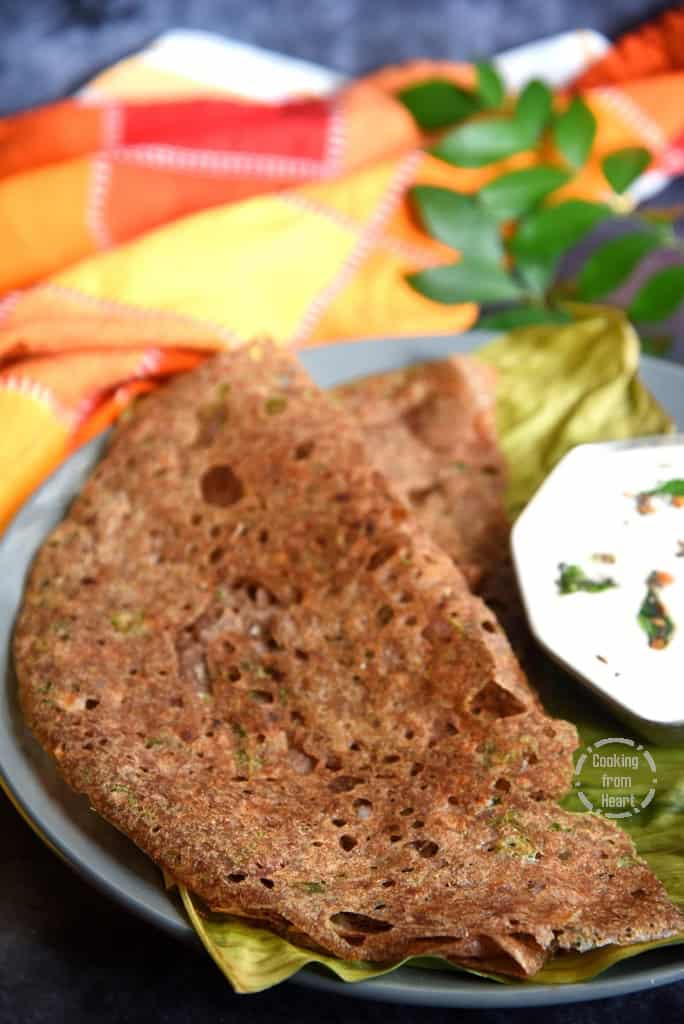 How to make Ragi Rava Dosa