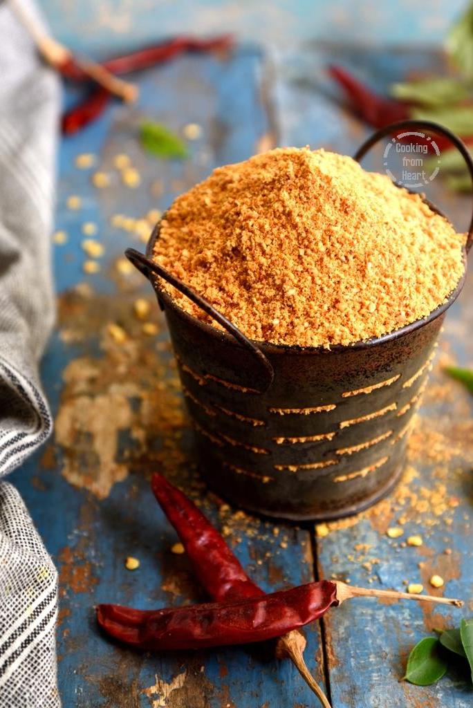 Idli Podi for South Indian Breakfast