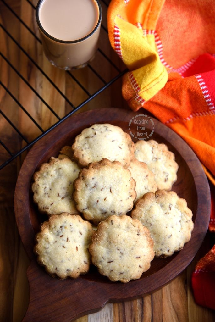 Indian Cumin Cookies Recipe