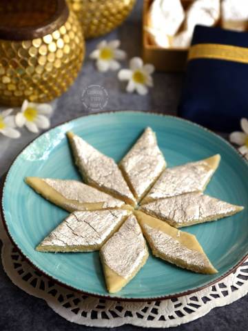 Easy Kaju Katli Recipe