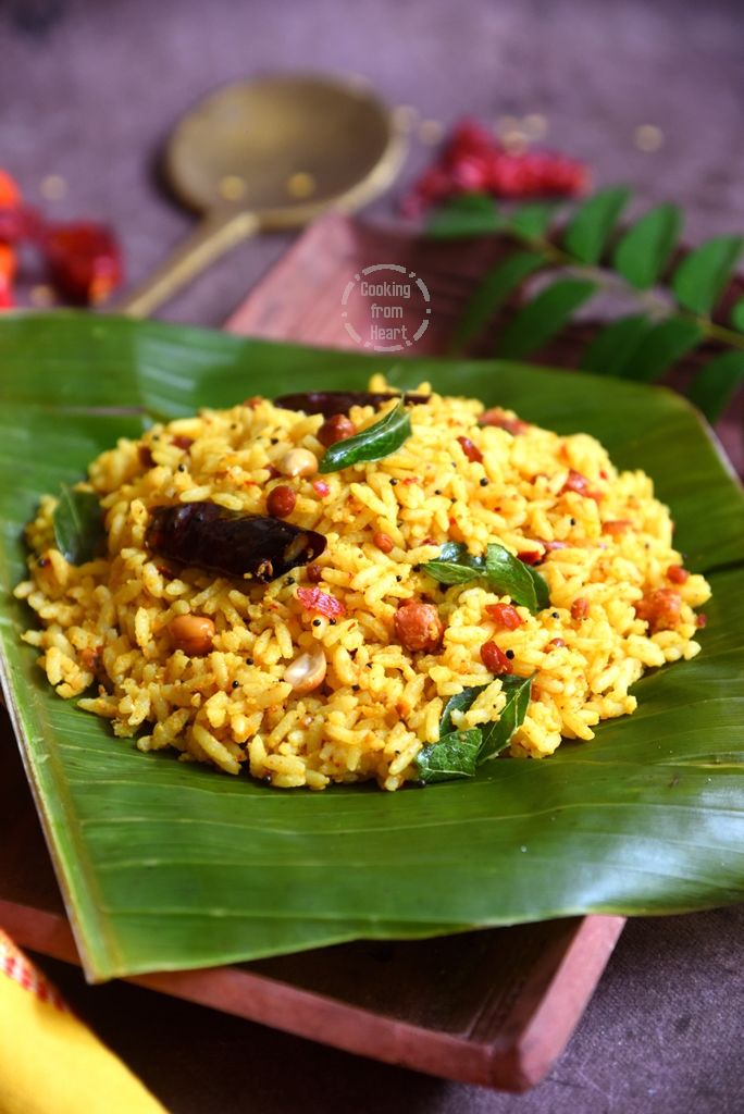 Temple Style Puliyodharai Recipe